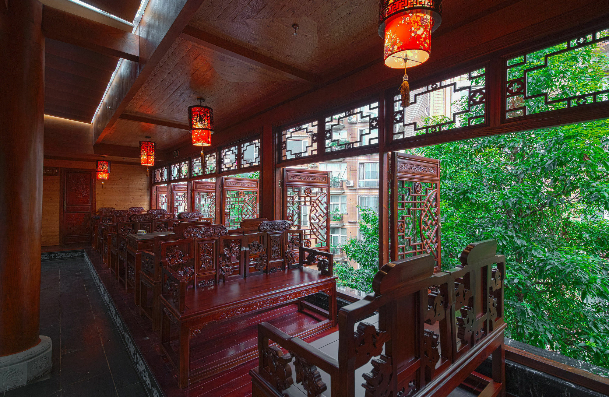 Han Dynasty Boutique Hotel Чънду Екстериор снимка